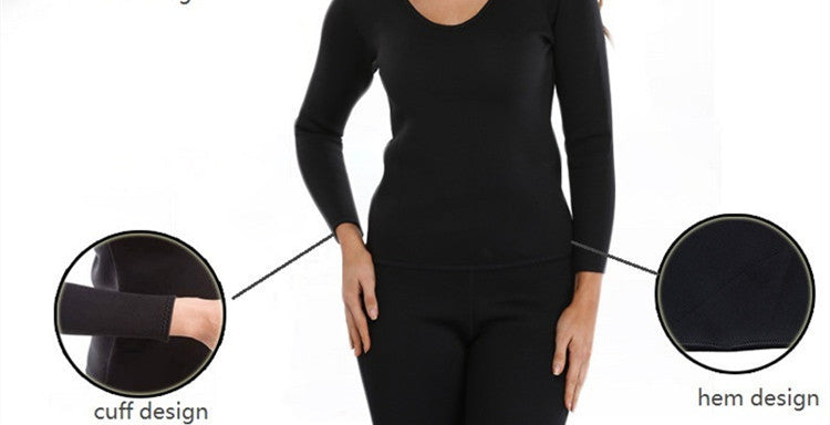 Long-sleeved Sweat Shirt Body Sculpter