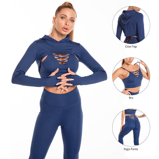 3PCS Seamless Sports Set